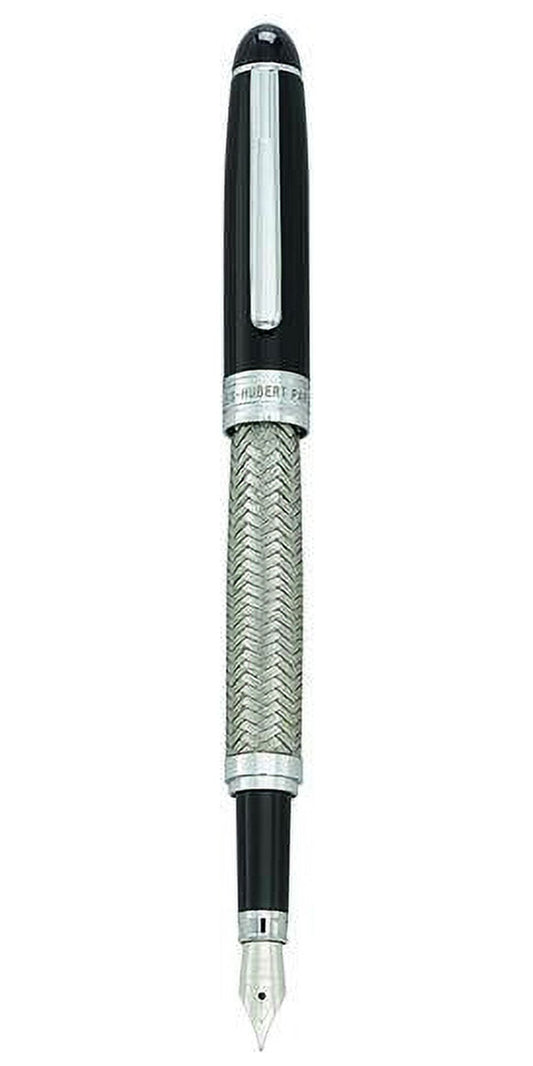 Charles Hubert Mesh with Black Cap Fountain Pen QGM9184