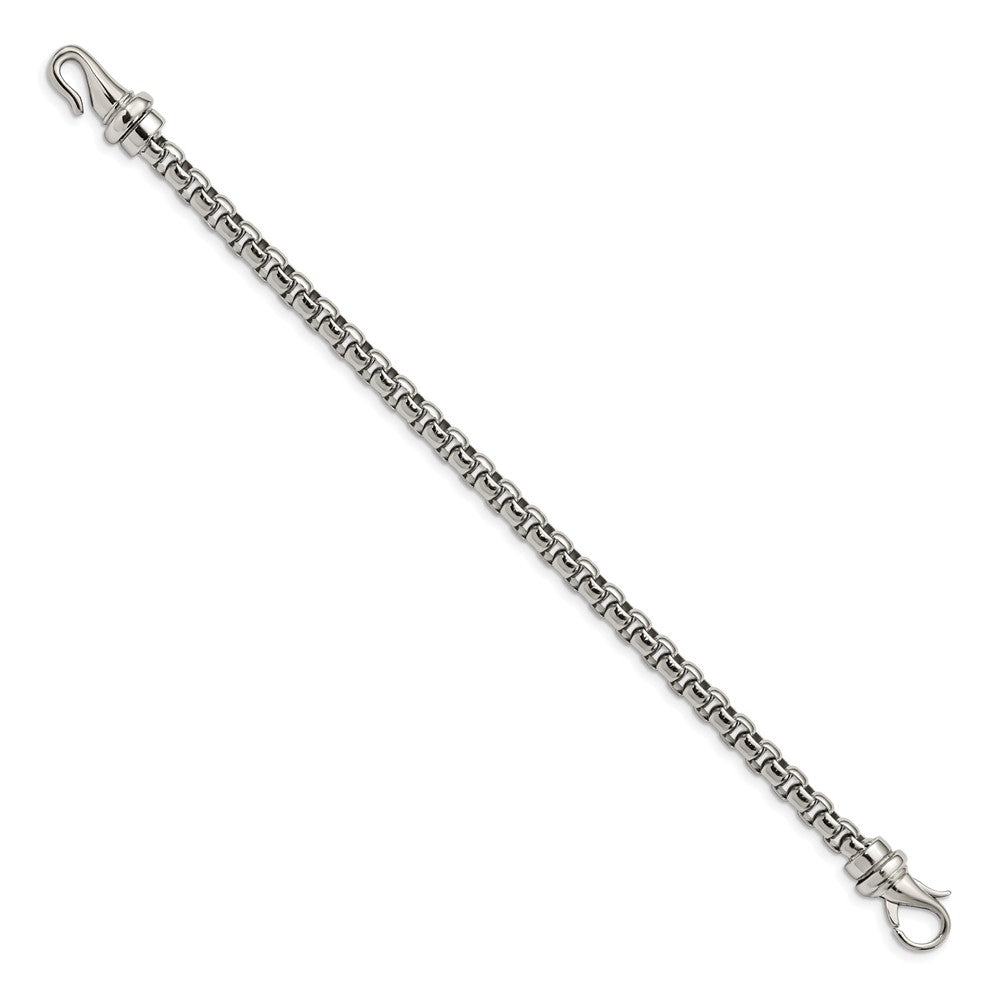 Stainless Steel Polished 8.5in Bracelet 8.5 inches