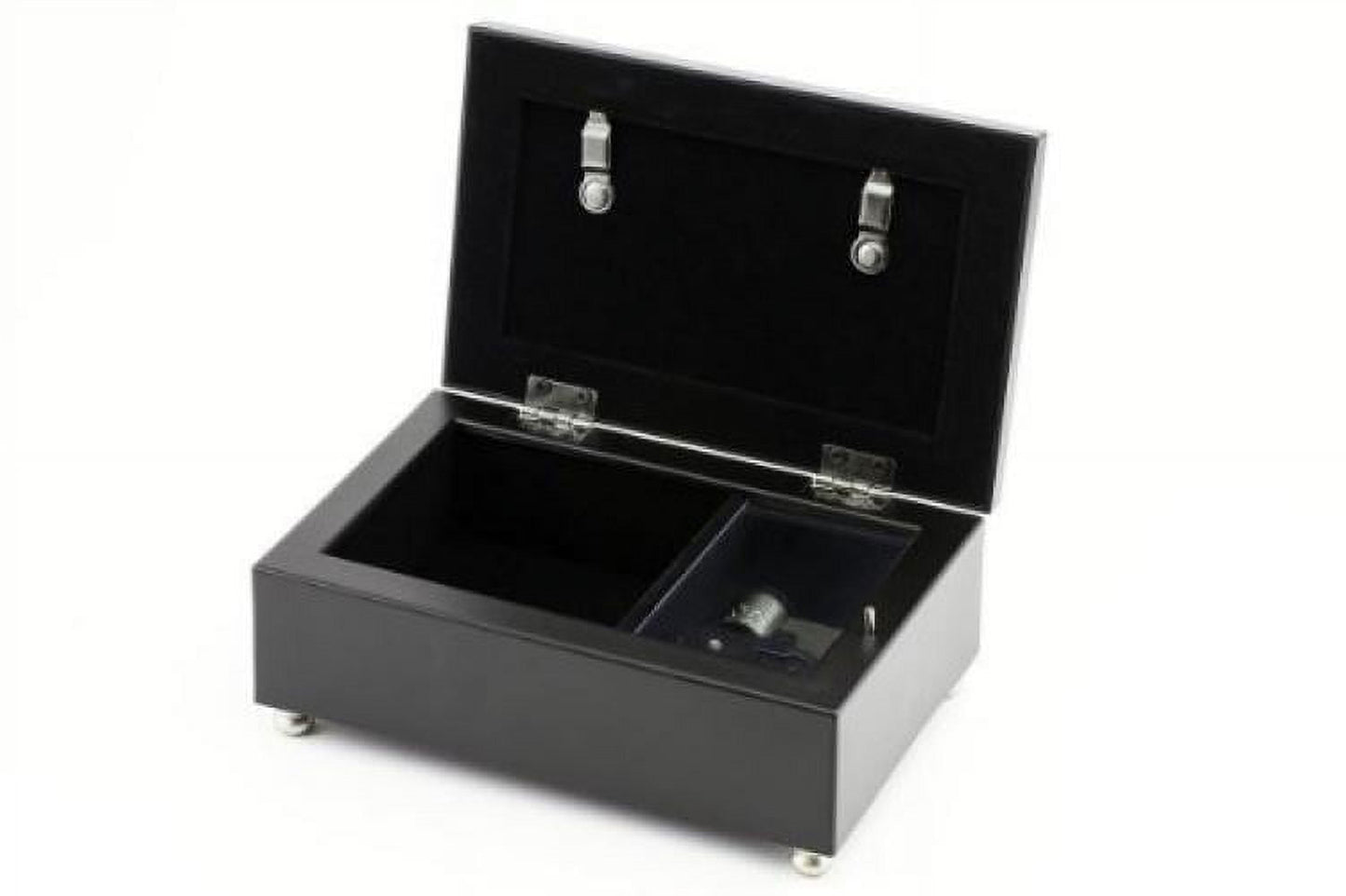 Congratulations Graduate Petite Black Graduation Musical Jewelry Box Plays Pomp and Circumstance