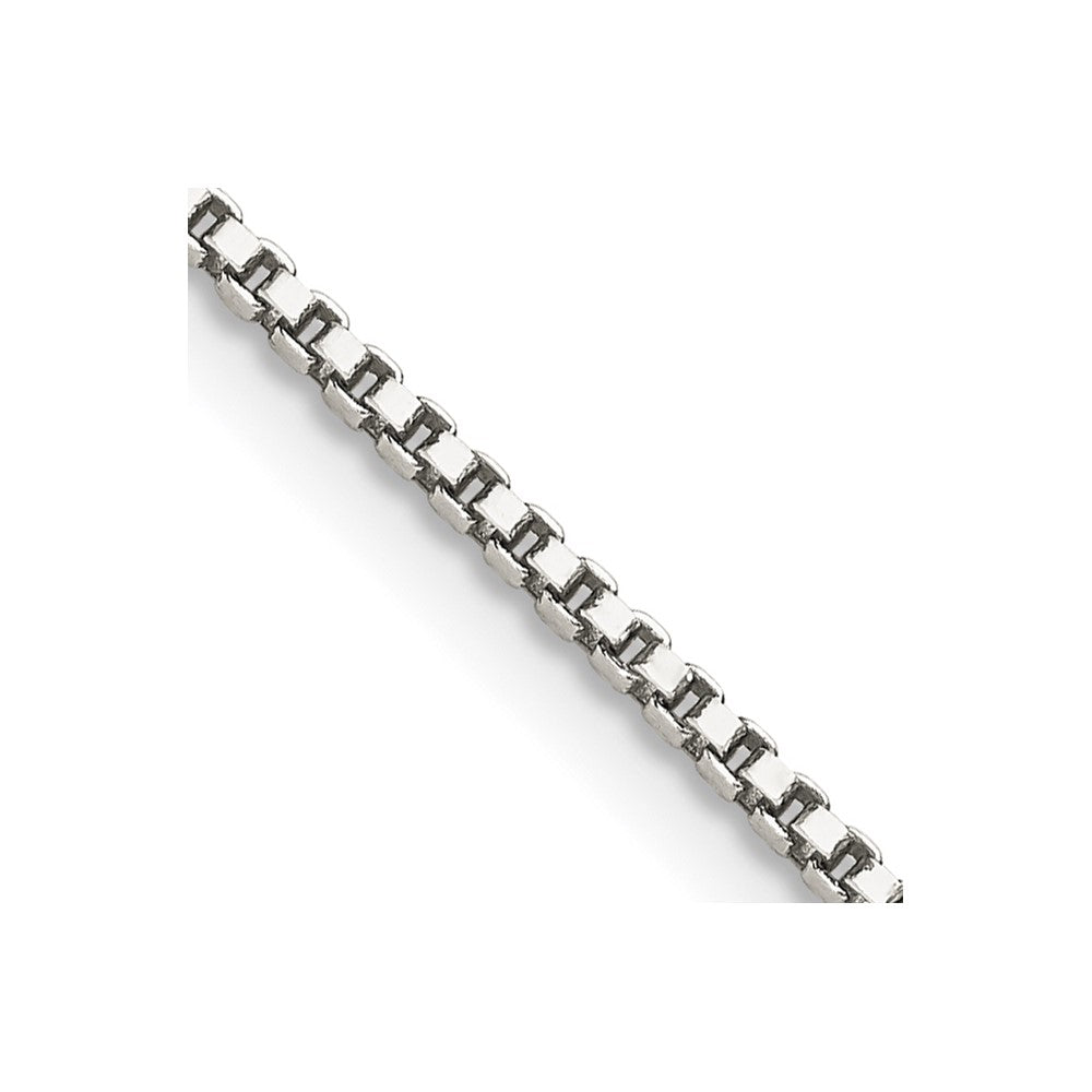 Sterling Silver 1.4mm Box Chain 30 Inches