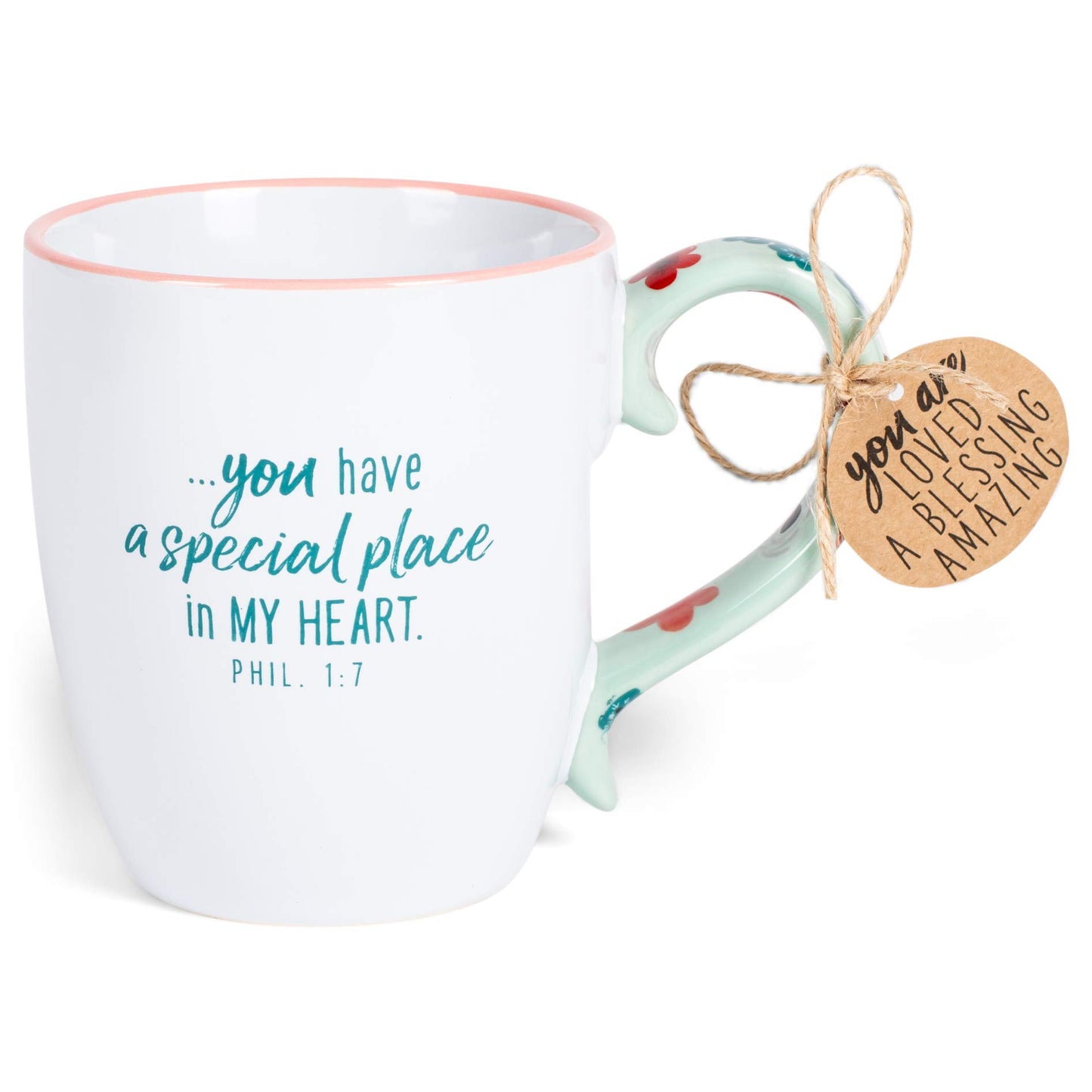 Lighthouse Christian Products 245122 Touch of Floral-Amazing Mom Ceramic Mug