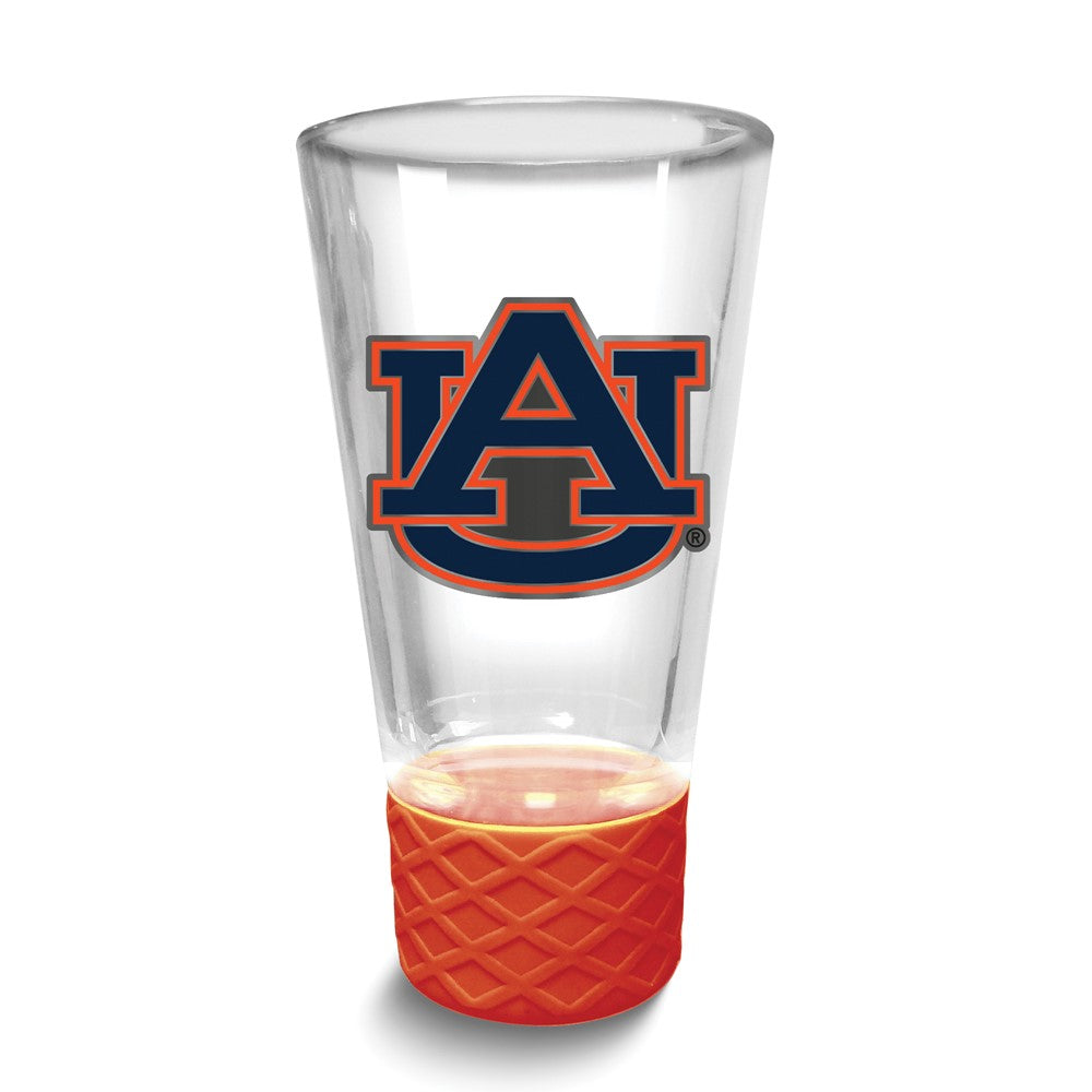 Collegiate Auburn Collectors 4 oz. Shot Glass with Silicone Base
