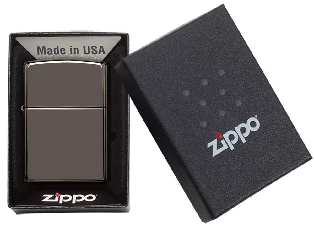Zippo Classic Black Ice Pocket Lighter