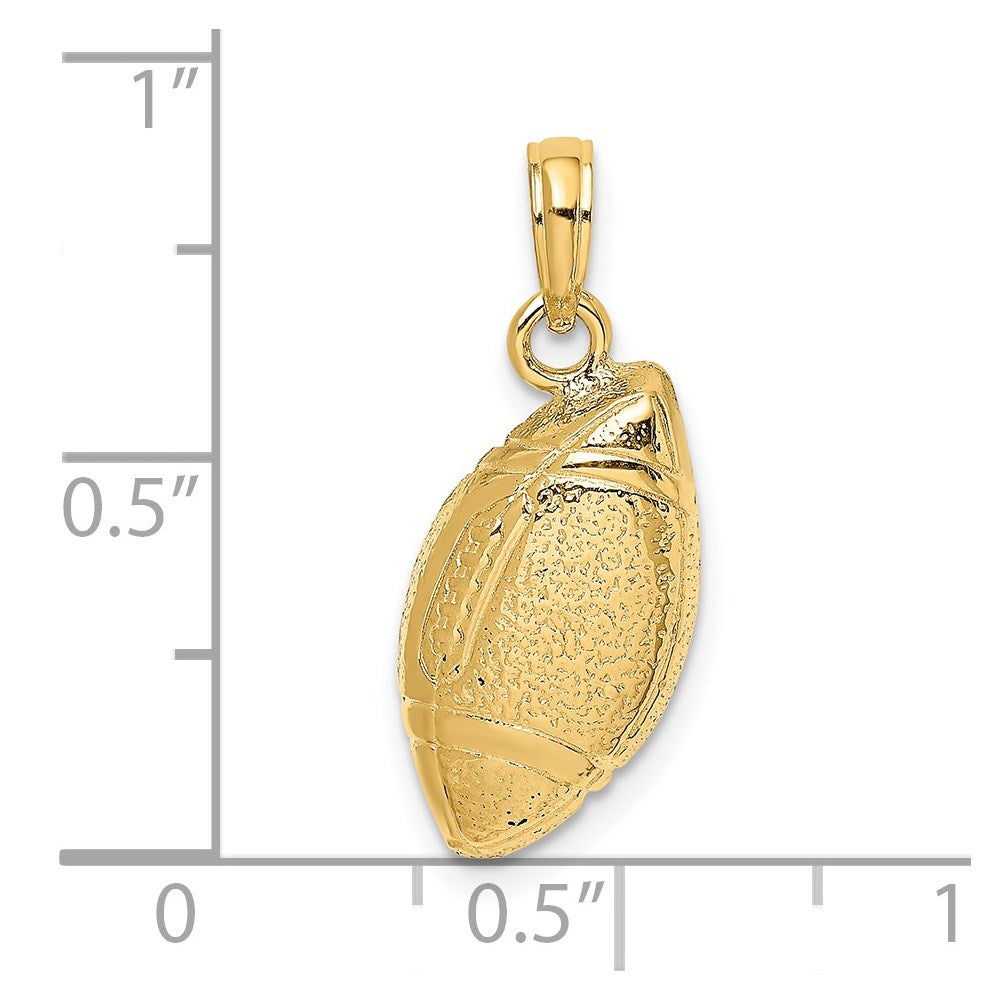 14k Football Charm