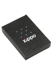 Zippo Vintage Brushed Chrome with Slashes Pocket Lighter