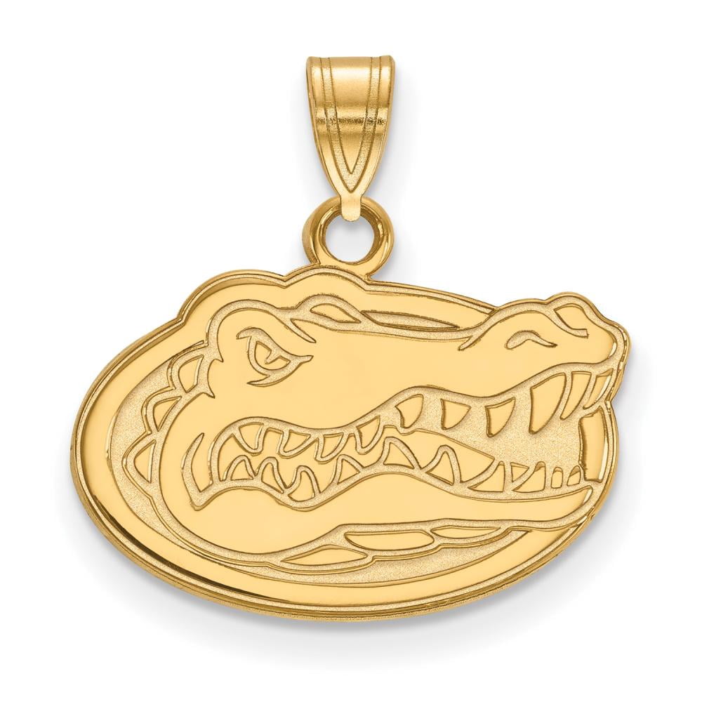 10k Gold LogoArt University of Florida Gator Small Pendant Q1Y002UFL