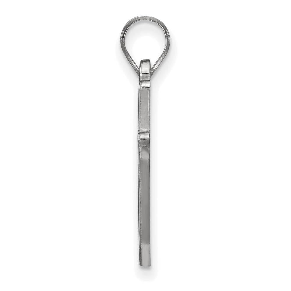 Sterling Silver LogoArt Official Licensed Collegiate Southern University (SU) Large Pendant