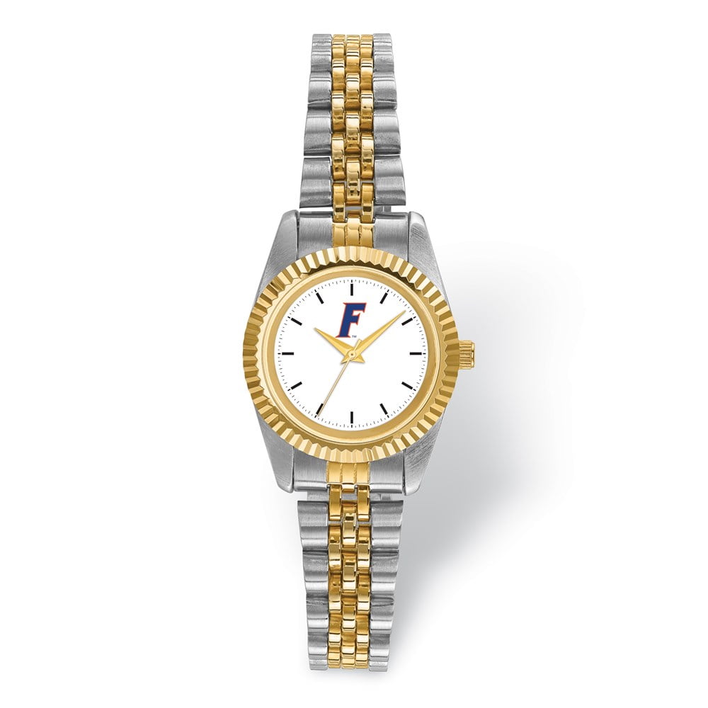 LogoArt University of Florida Pro Two-tone Ladies Quartz Watch QUFL167