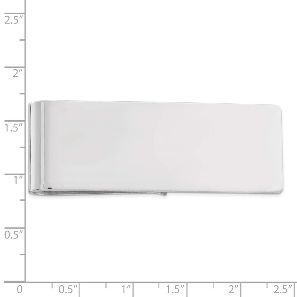 Sterling Silver Engravable Money Clip