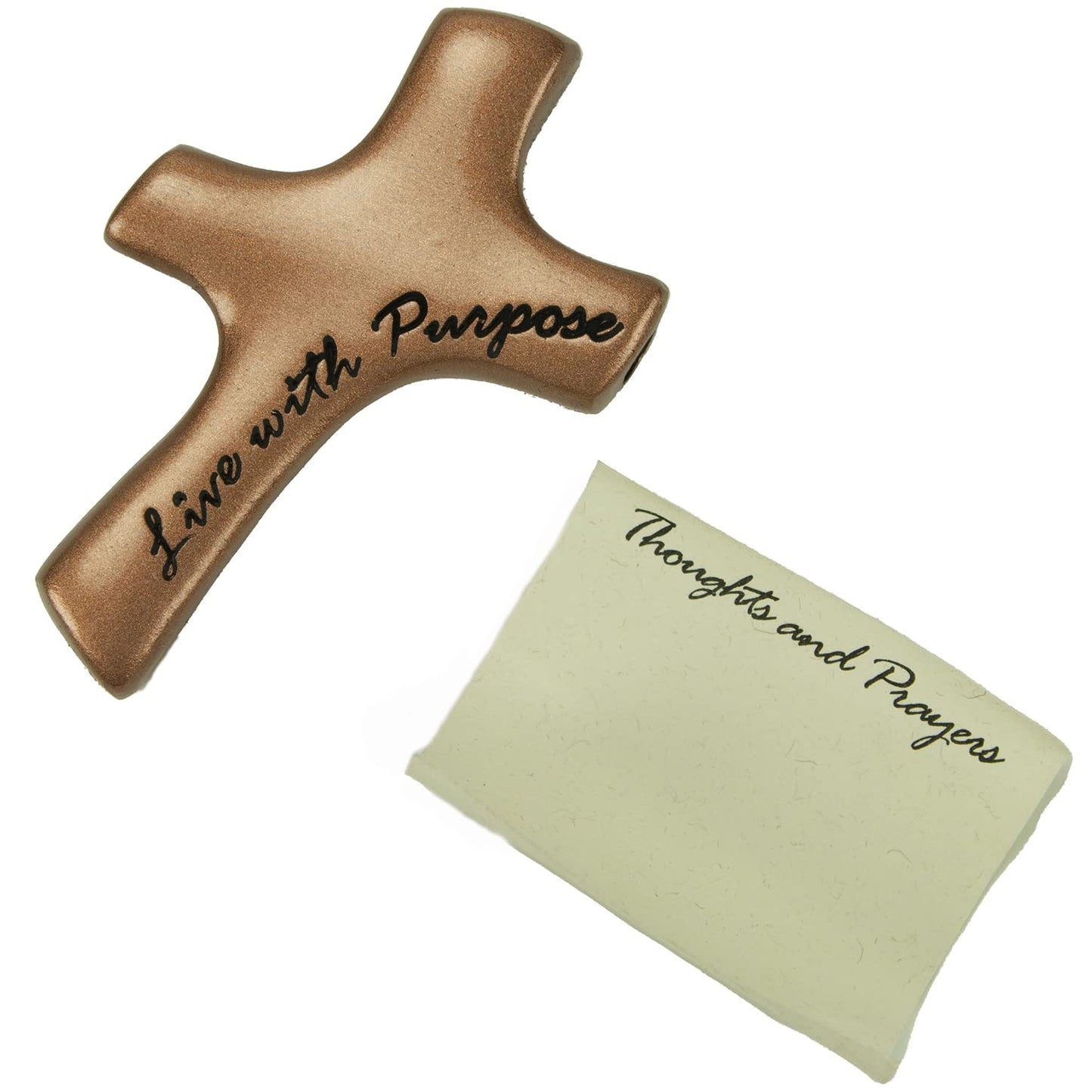 Abbey & CA Gift Live with Purpose Palm Cross