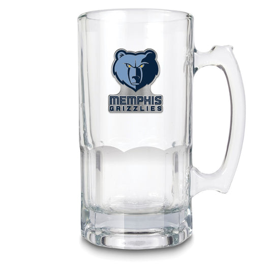 NBA Memphis Grizzlies Glass 32 ounce Macho Mug