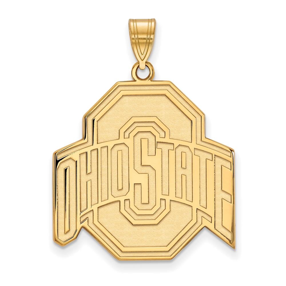 10k Gold LogoArt The Ohio State University Extra Large Pendant Q1Y005OSU
