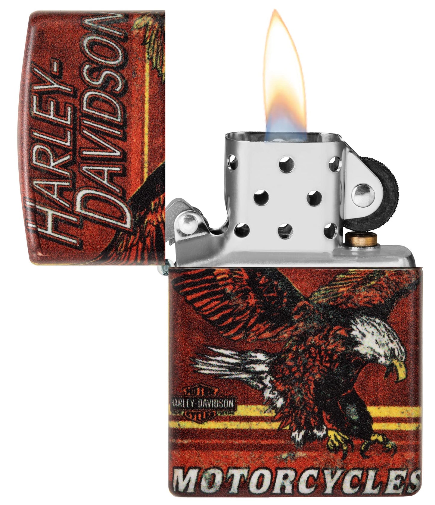 Zippo Harley-Davidson Eagle 540 Color Pocket Lighter
