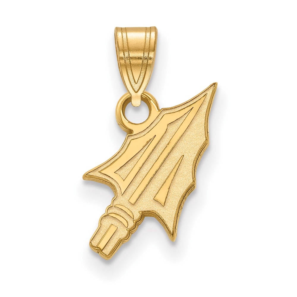 10k Gold LogoArt Florida State University Arrow Small Pendant Q1Y071FSU