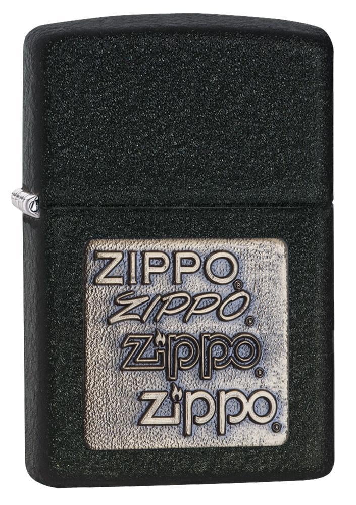 Zippo HDPBK Black Leather Harley Davidson Logo Lighter Pouch