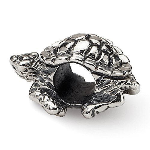 Sterling Silver Reflections Turtle Bead
