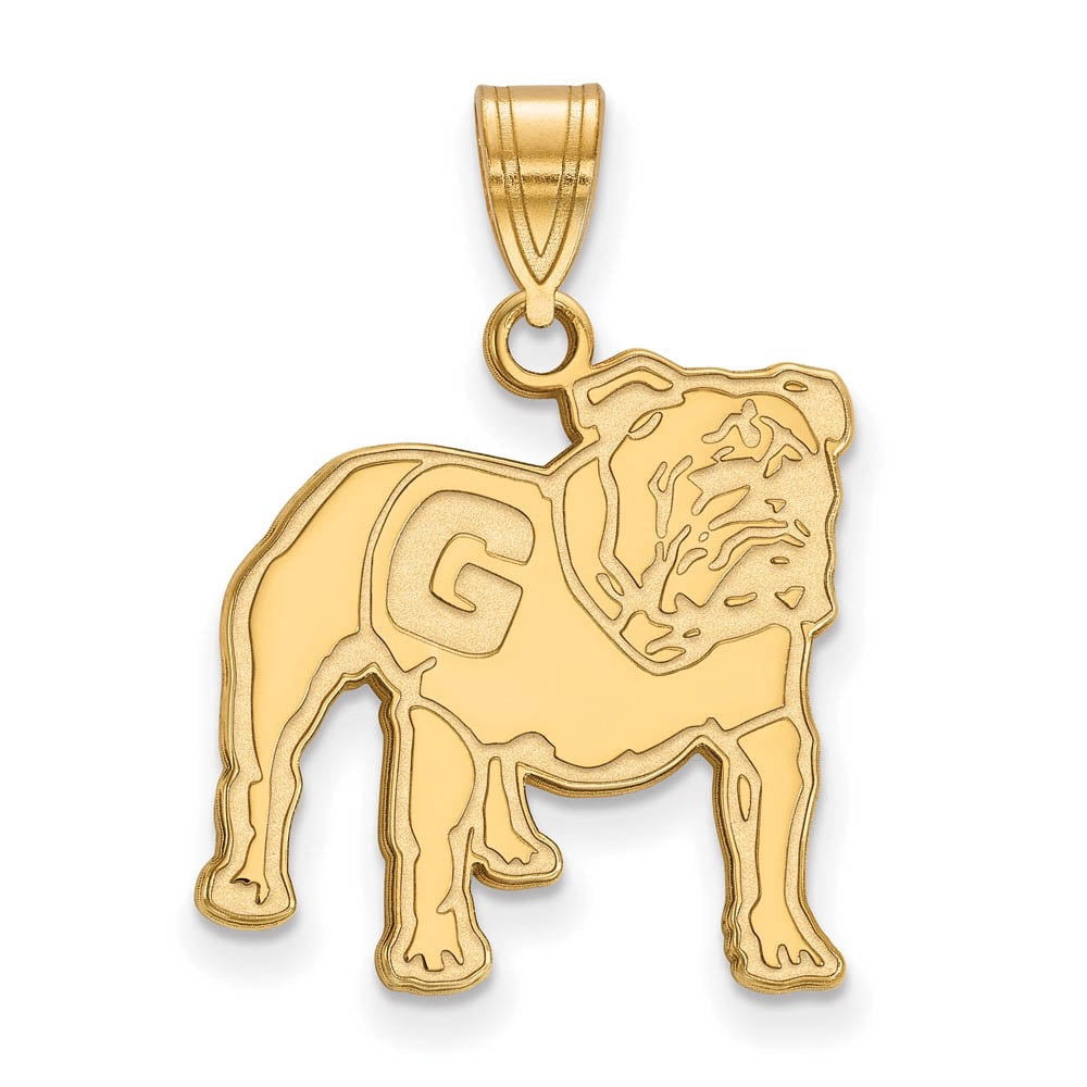 10k Gold LogoArt University of Georgia Bulldog Large Pendant Q1Y061UGA