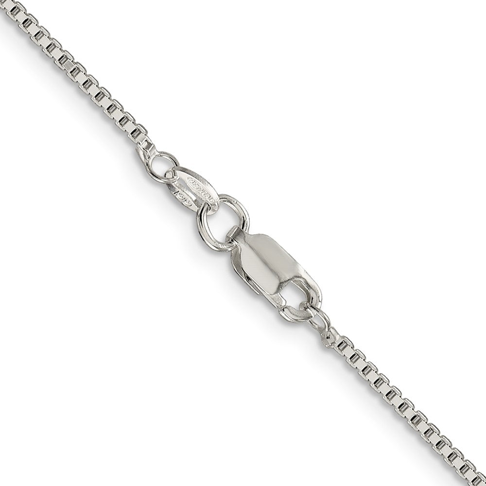 Sterling Silver 1.4mm Box Chain 28 Inches