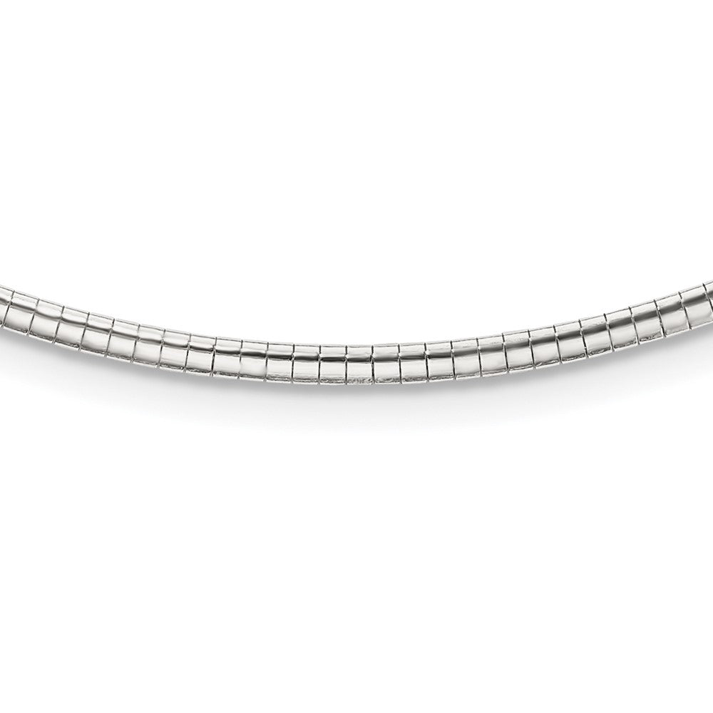 Sterling Silver 2mm w/2 in Ext Cubetto Chain 16 Inches