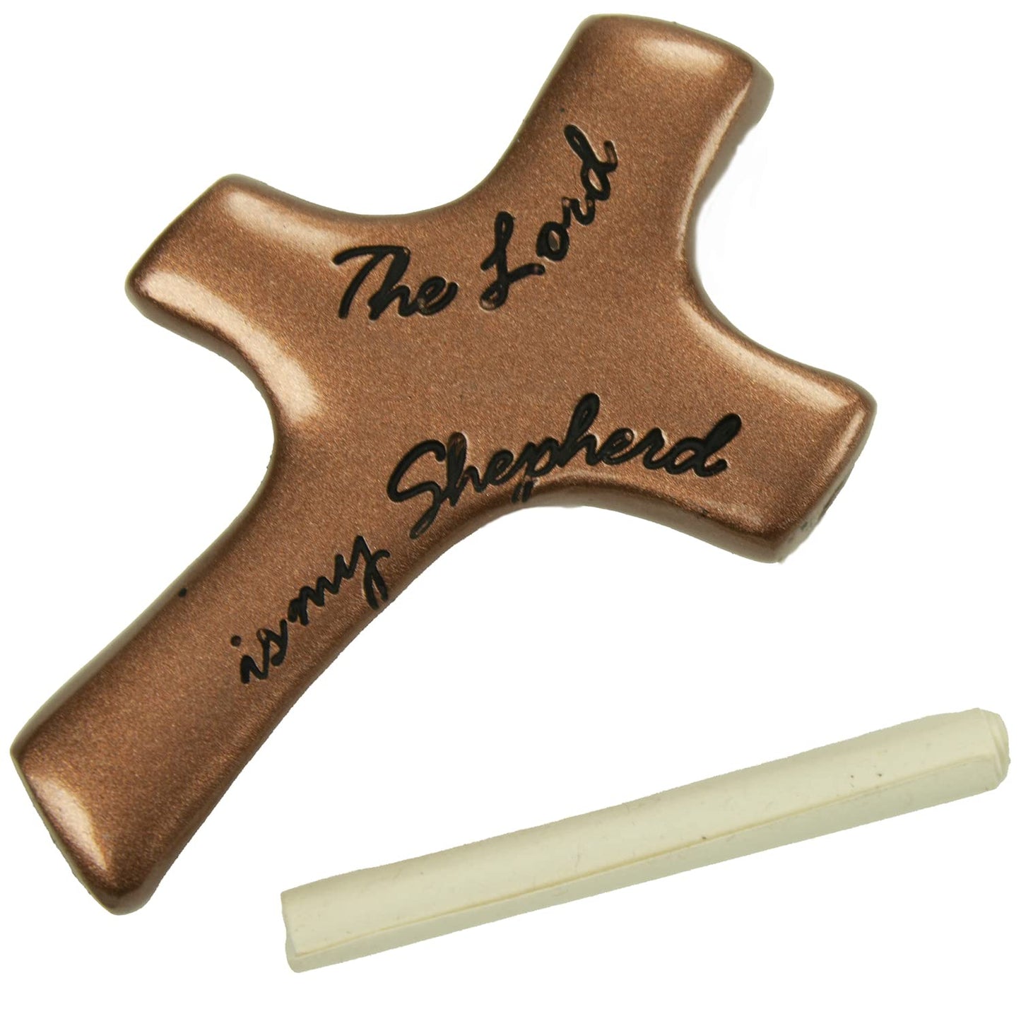 Abbey & CA Gift Lord is My Shepherd Palm Cross W/Personalizable Paper Scroll