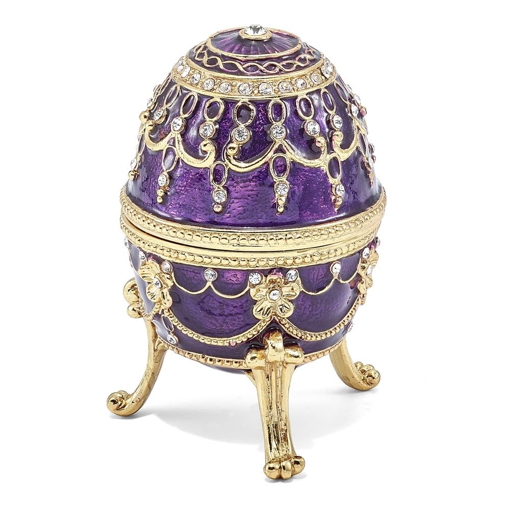 Bejeweled Multi Color IMPERIAL PURPLE (Plays Endless Love) Musical Egg