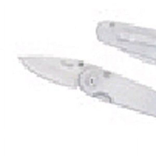 Frost Cutlery Silver Stud Silver Stainless Steel 6 in. Pocket Knife - Case Of: 1
