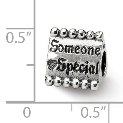Sterling Silver Reflections Someone Special Triangle Bead