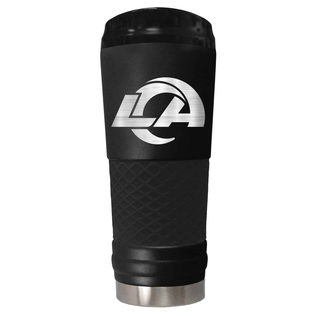 Black Los Angeles Rams 24oz Stealth Matte Tumbler