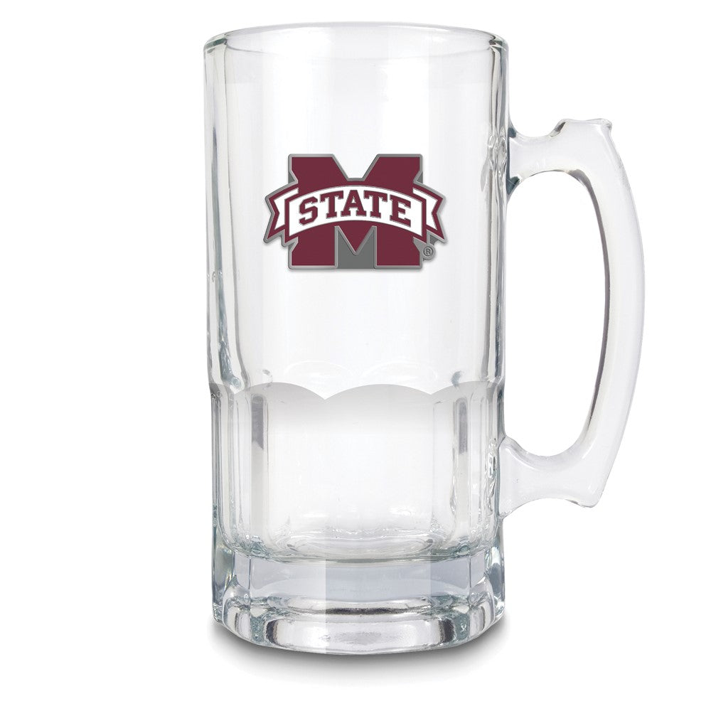 NCAA Mississippi State University Glass 32 ounce Macho Mug