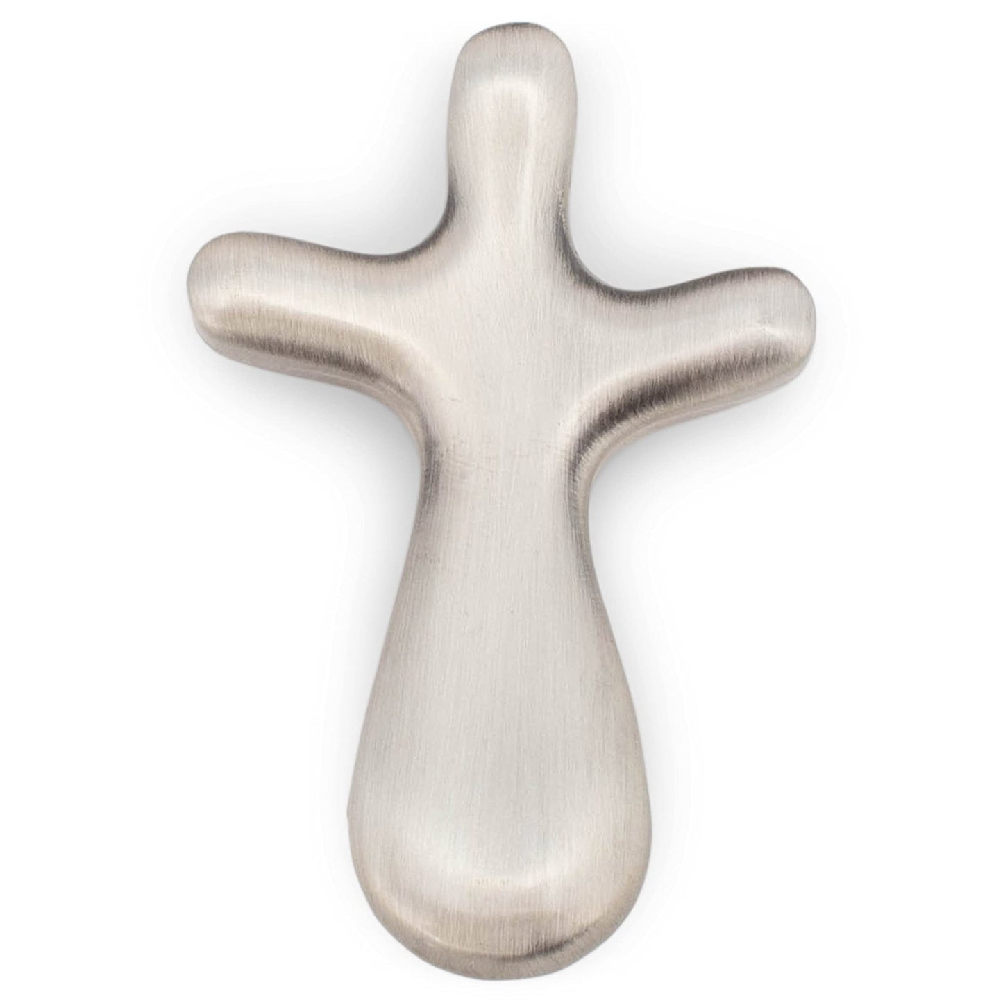 I Said A Prayer For You Today Silver Tone 2 inch Zinc Alloy Metal Palm Cross