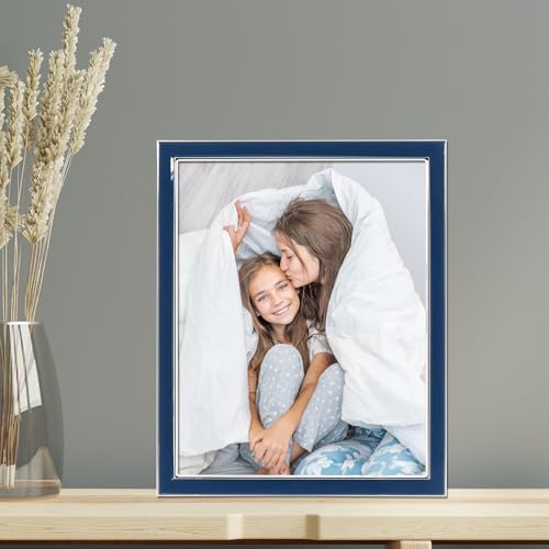 8x10 Navy Enamel Picture Frame