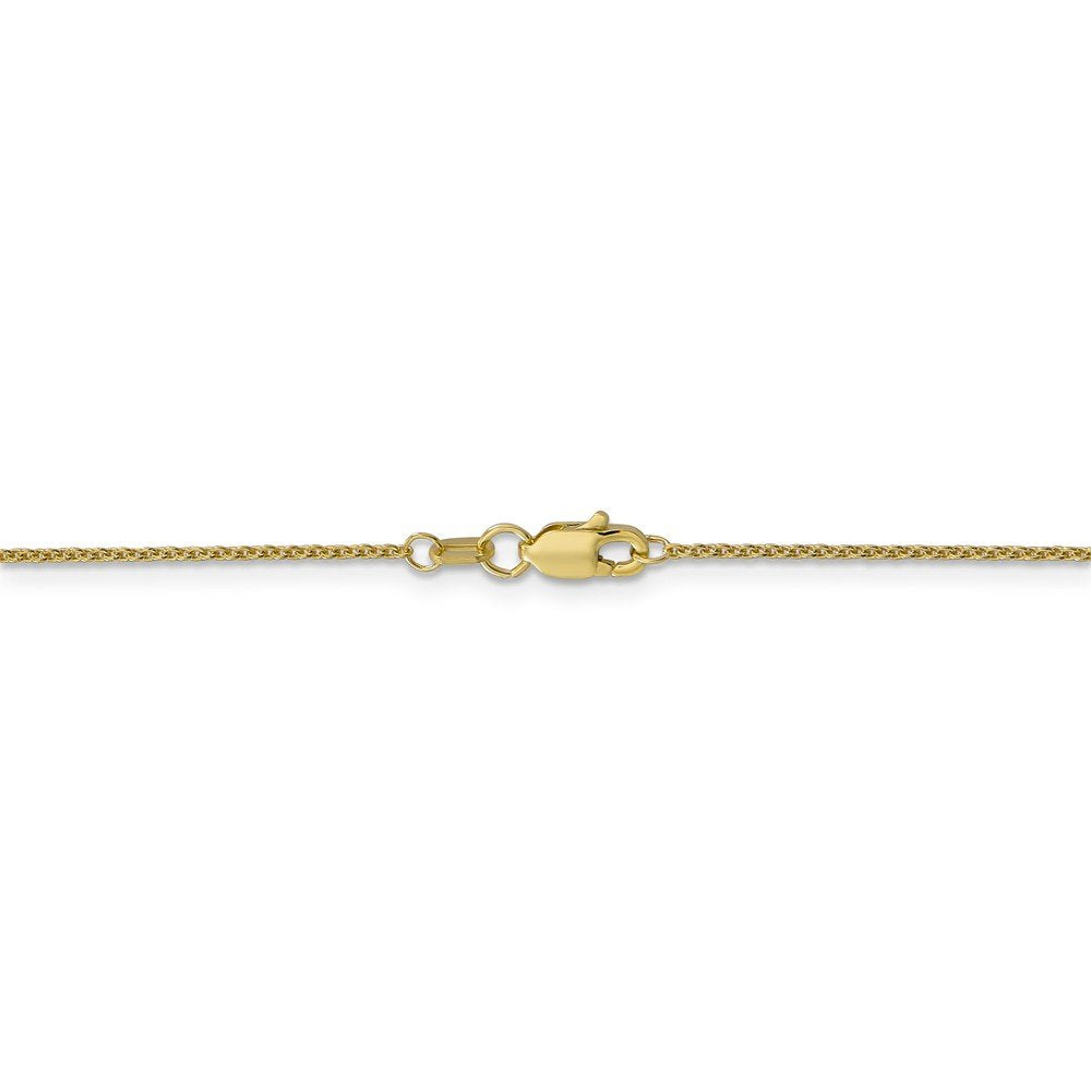10k 1mm Round Open Link Cable Chain