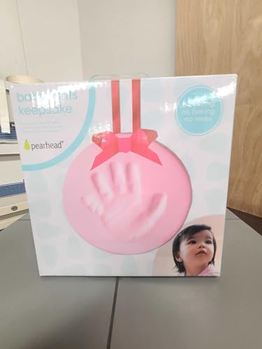 Pink Babyprints Keepsake Pink (year round) Ornament with Clay Tools and Instructions QGM15717