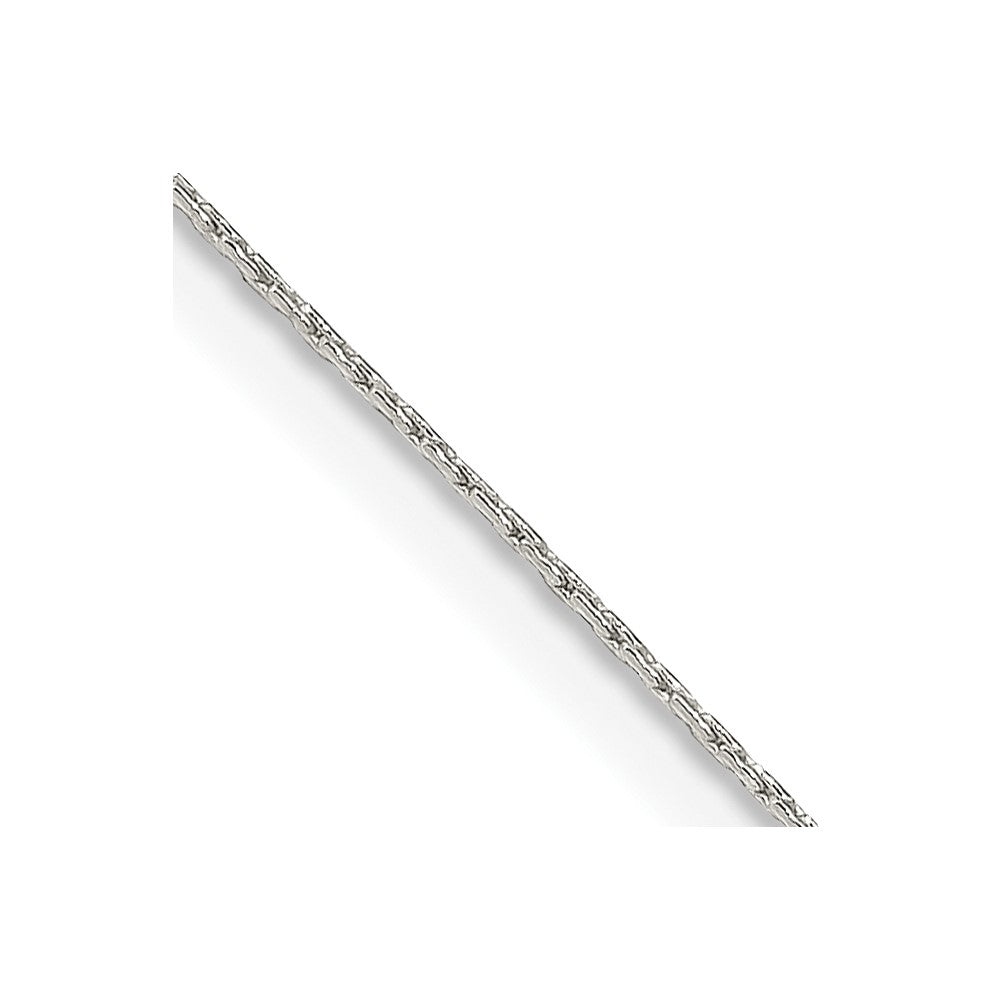 Sterling Silver .6mm Oval Box Chain 16 Inches
