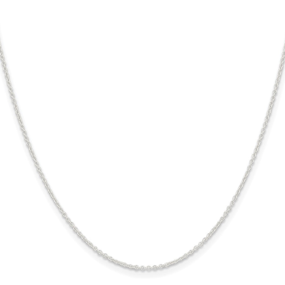 Sterling Silver 1.45mm Forzantina Cable Chain 16 Inches