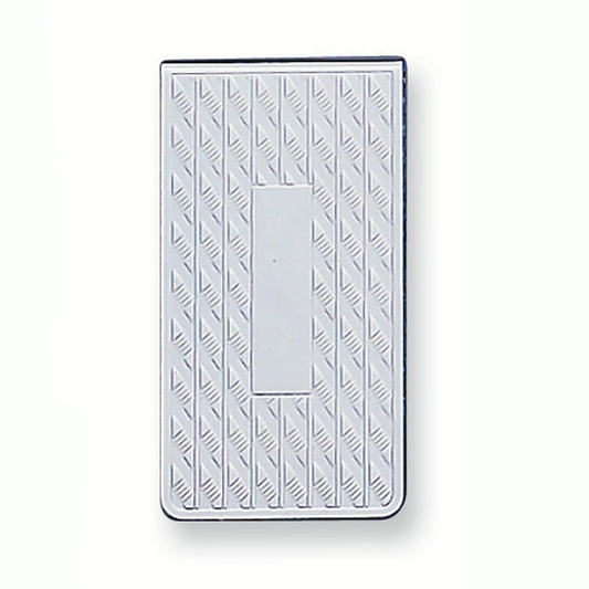 Silver-tone Money Clip with Engraving Area QGM2717