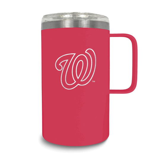 MLB Washington Nationals Stainless Steel 18 oz. Hustle Mug with Lid