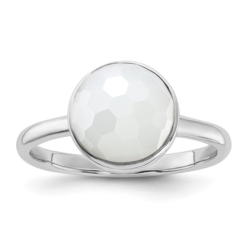 Sterling Silver White CZ Ring