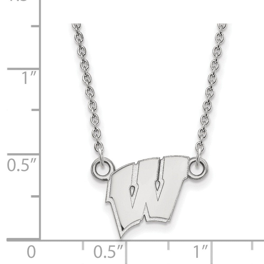 Women's Wisconsin Badgers Sterling Silver Pendant Necklace