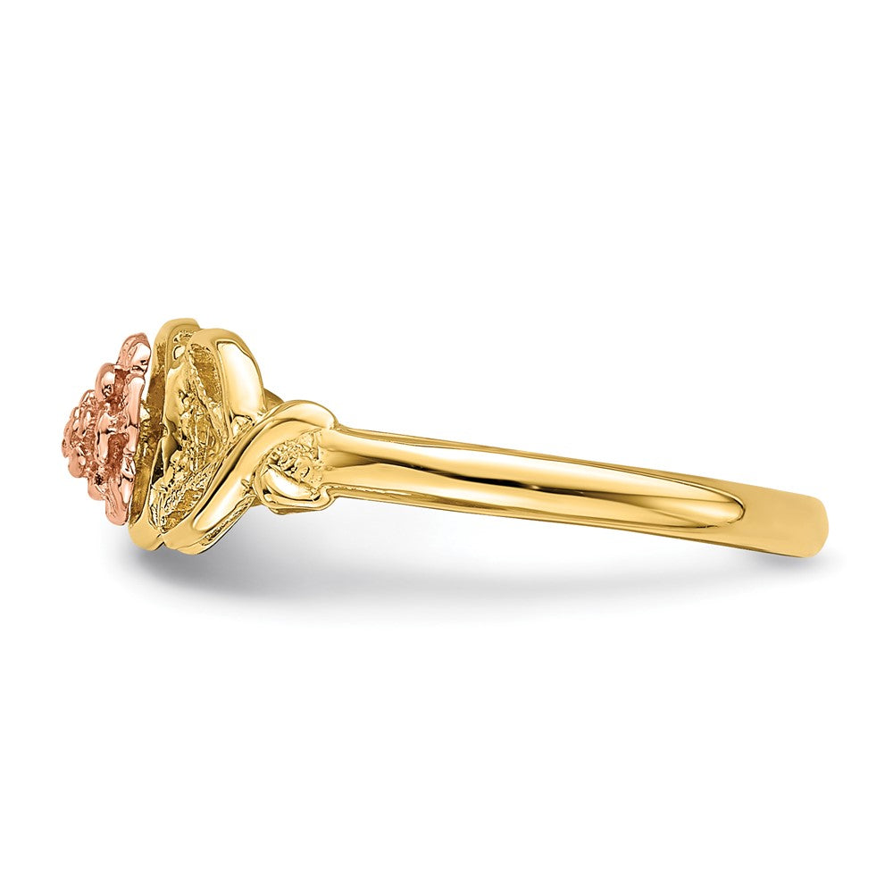14K Two-Tone Polished Ring Size 7