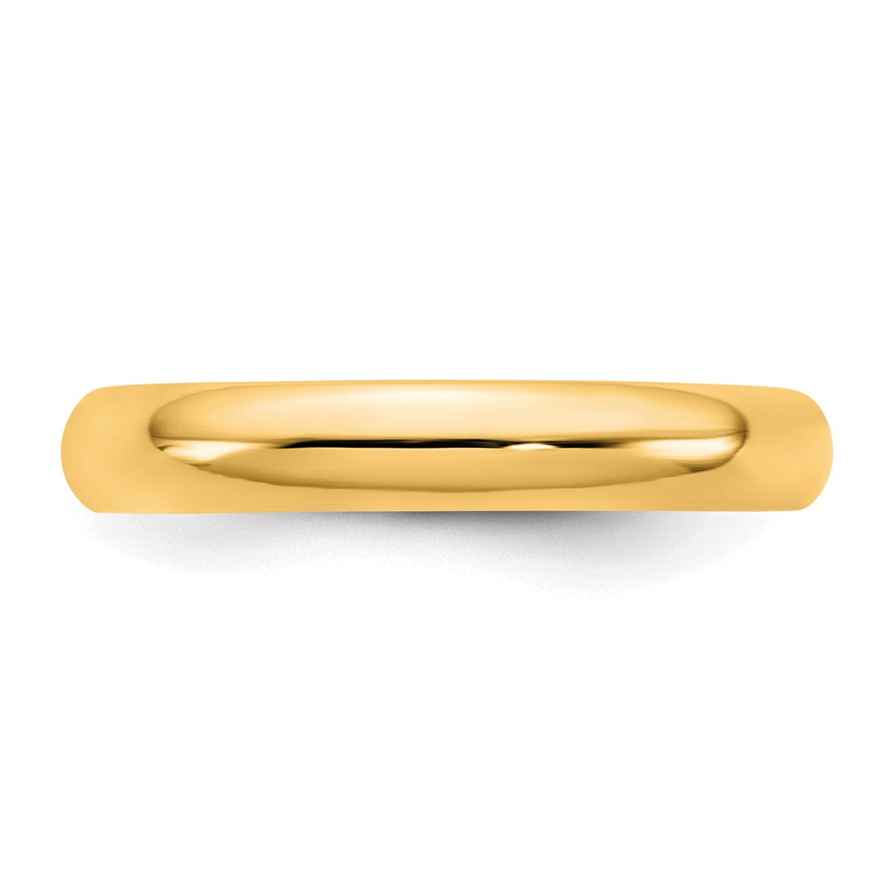 14KY 3.5mm Standard Comfort Fit Band Size 9