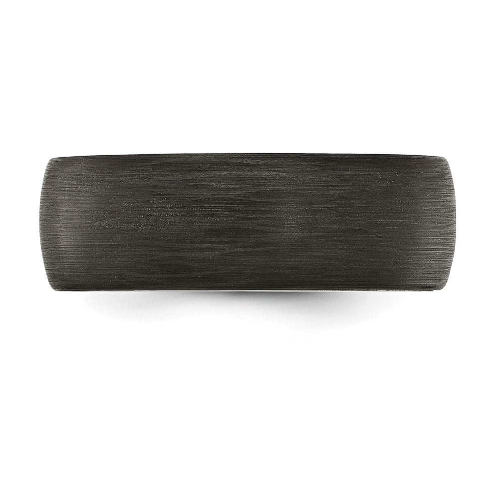 Stainless Steel 8MM With Forged Carbon Fiber Band