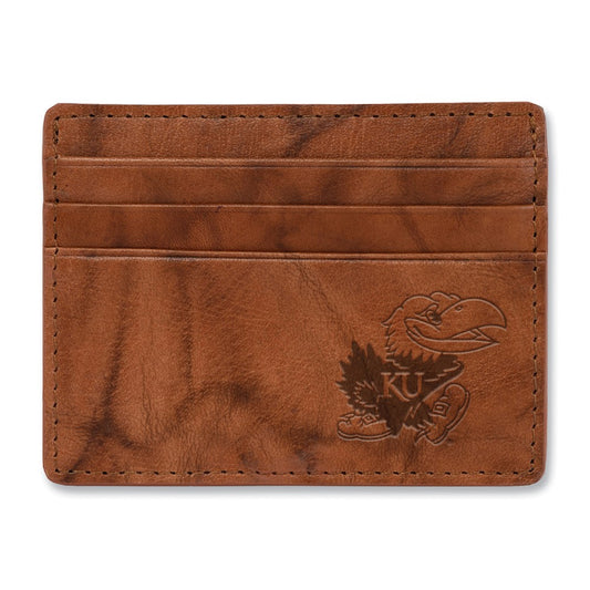 NCAA Rico Industries Kansas Jayhawks  Leather Credit Cart Wallet