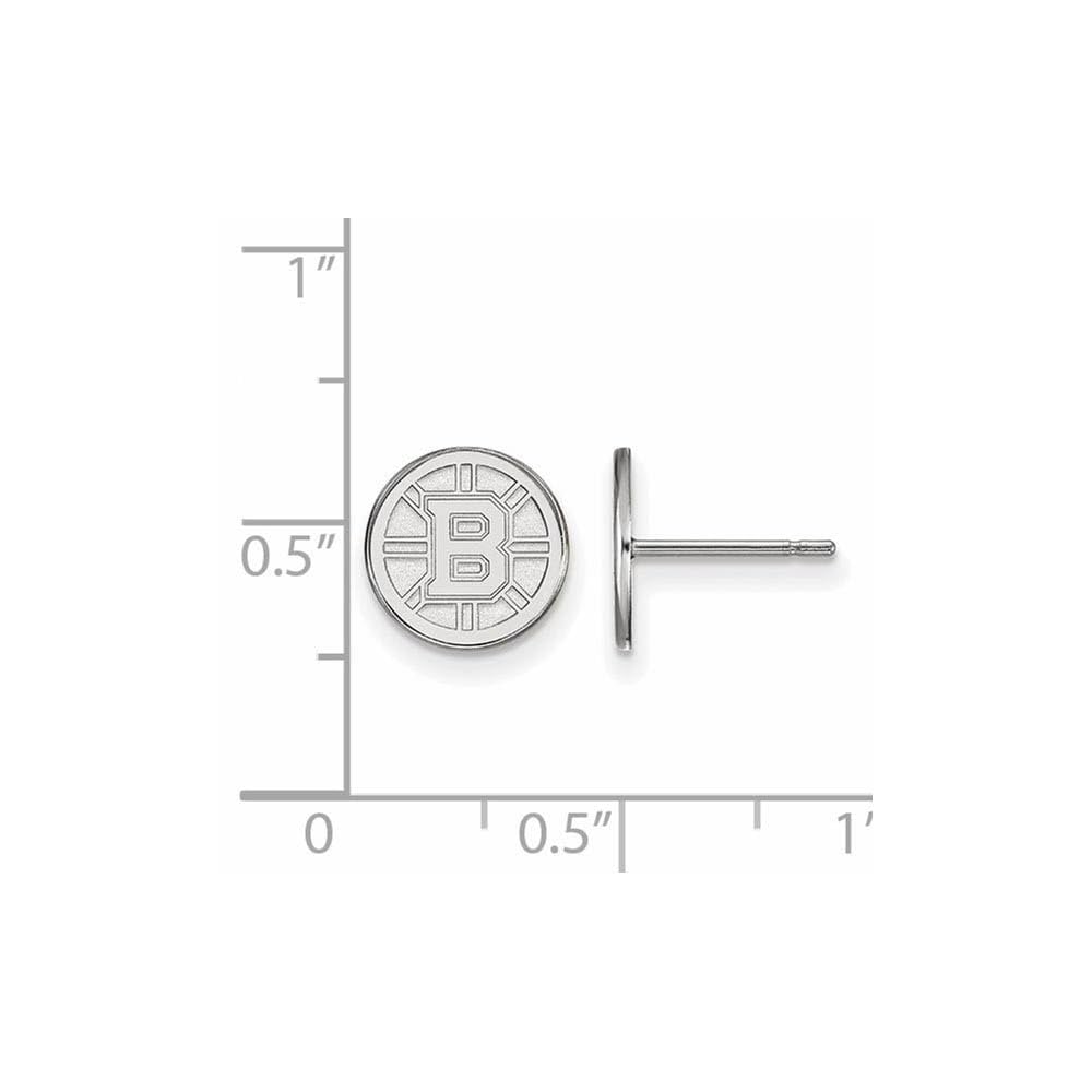Women's Boston Bruins Sterling Silver XS Post Earrings