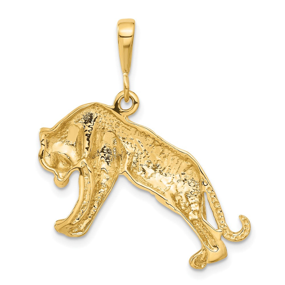 10k Tiger Charm Yellow Gold