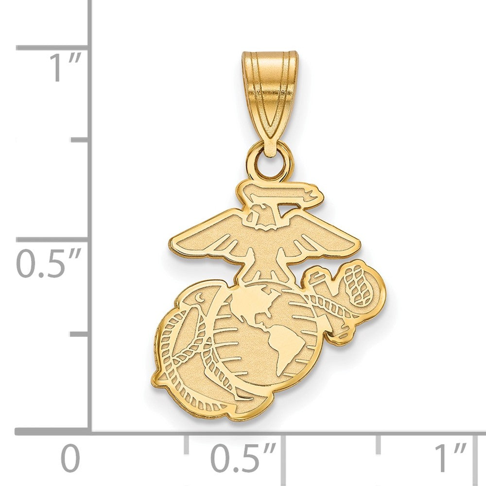 10ky Medium U.S. Marine Corps Pendant