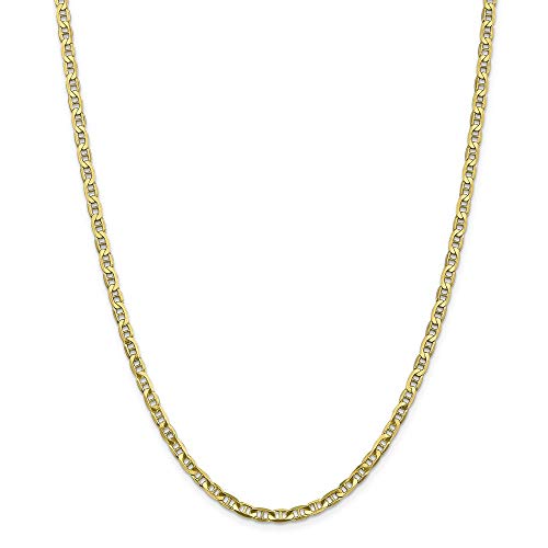 10k 3.75mm Concave Anchor Chain