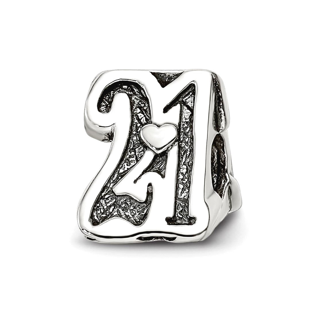 Sterling silver Reflections Sweet 21 Bead