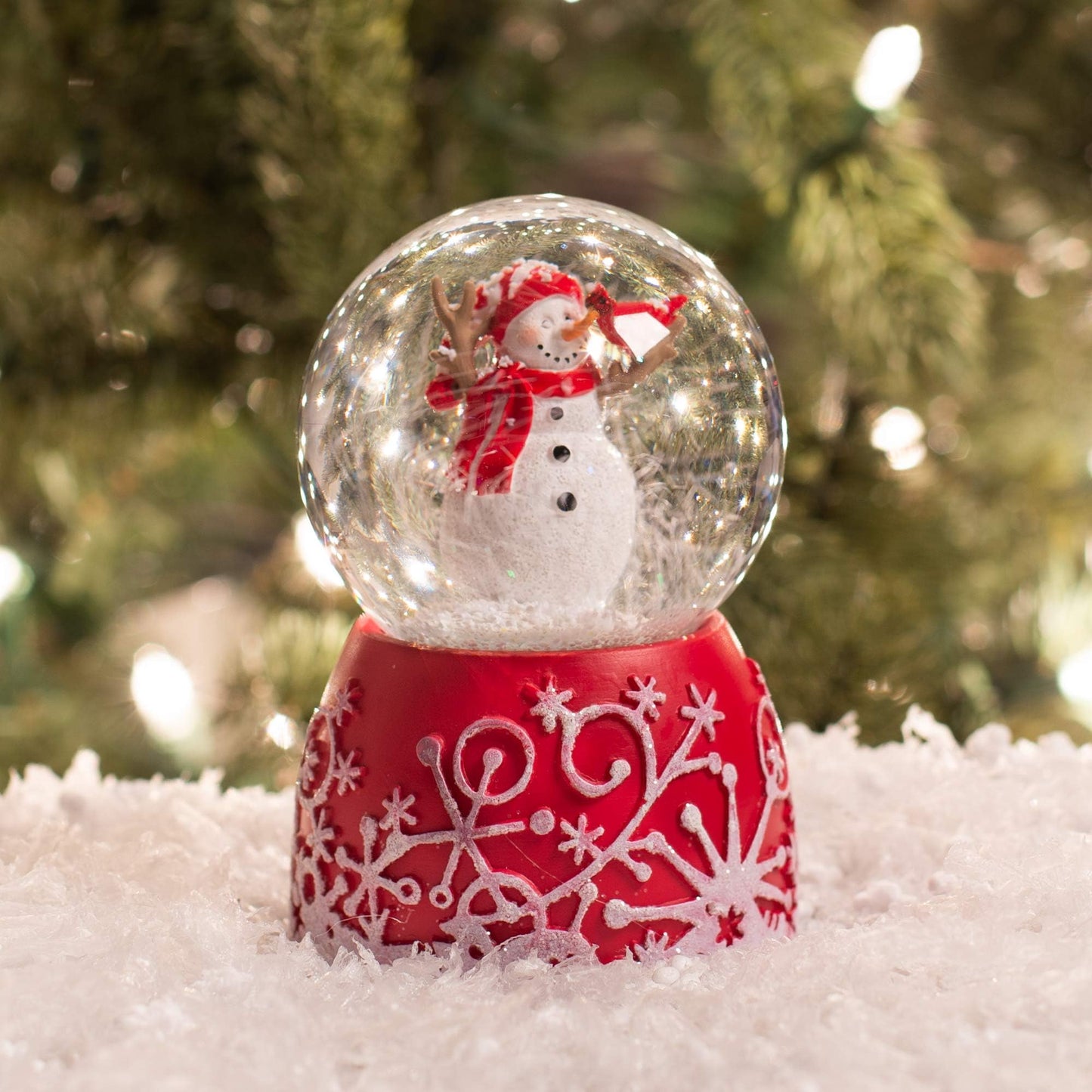 Roman Mus 5" Cardinal Eats Snowman 80mm W/U