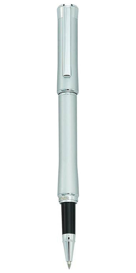 Charles Hubert Brushed Silver-tone Roller Ball Pen GM9174